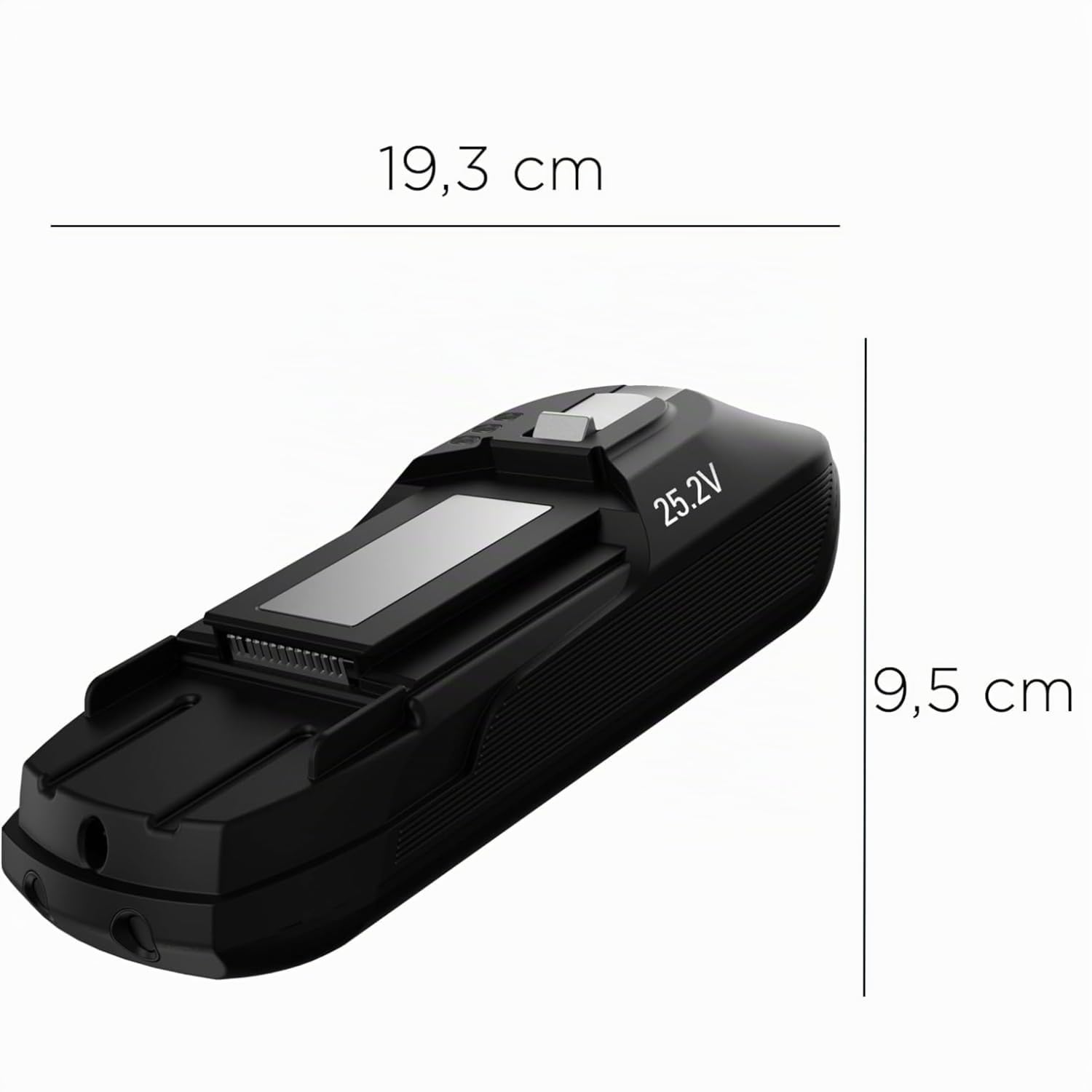 Rowenta ZR009701 Batteria agli ioni di litio, Per X-Force 11.60, 25,2 Volt, 45 minuti di esperienza di aspirazione in più, Nero/Grigio