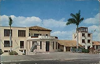 International Airport Merida, YU Mexico Original Vintage Postcard 1959