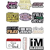 Anjulery Christian Faith Enamel Pins Set – Inspirational Jesus & Bible Verse Pins for Backpacks, Jackets, Hats, Gifts – Collectible Metal Lapel Pins for Believers, Youth Groups & Church Events – 12-Pack (Faith-Based-B)