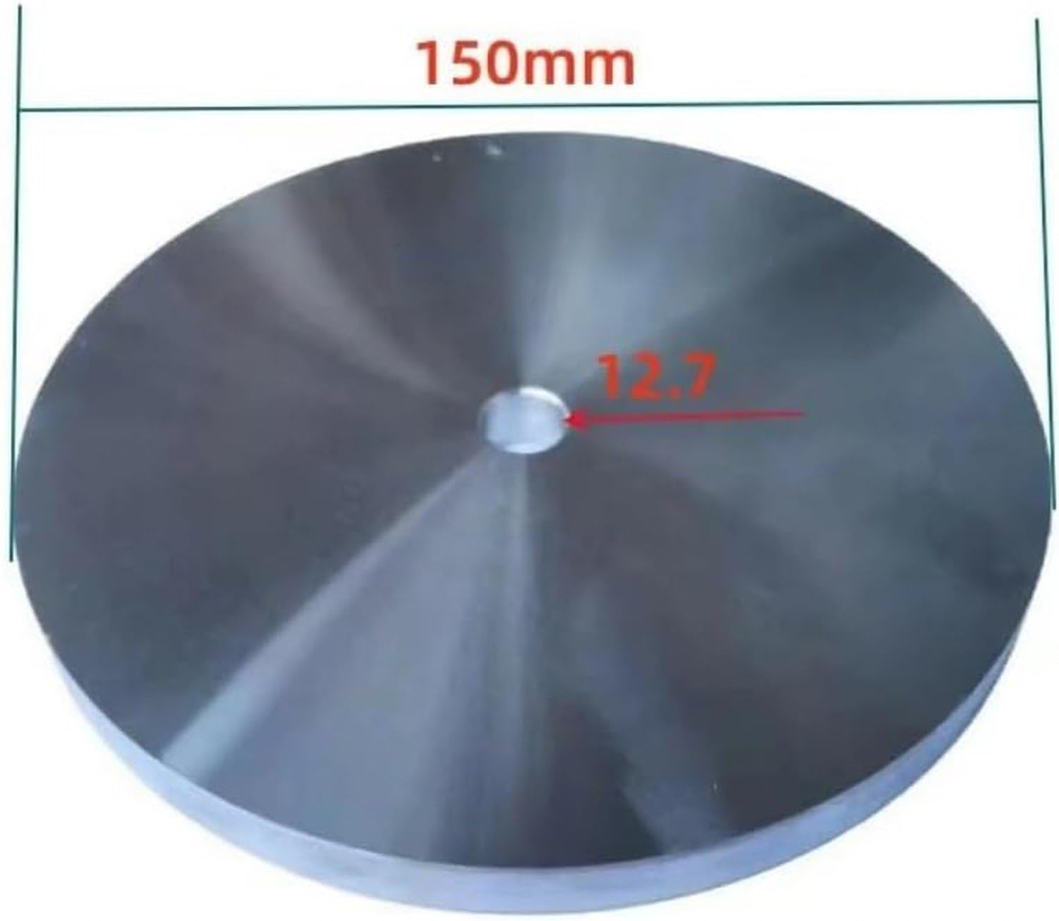Tarcza polerska 150mm stop cyny i ołowiu do szlifierki 12,7mm