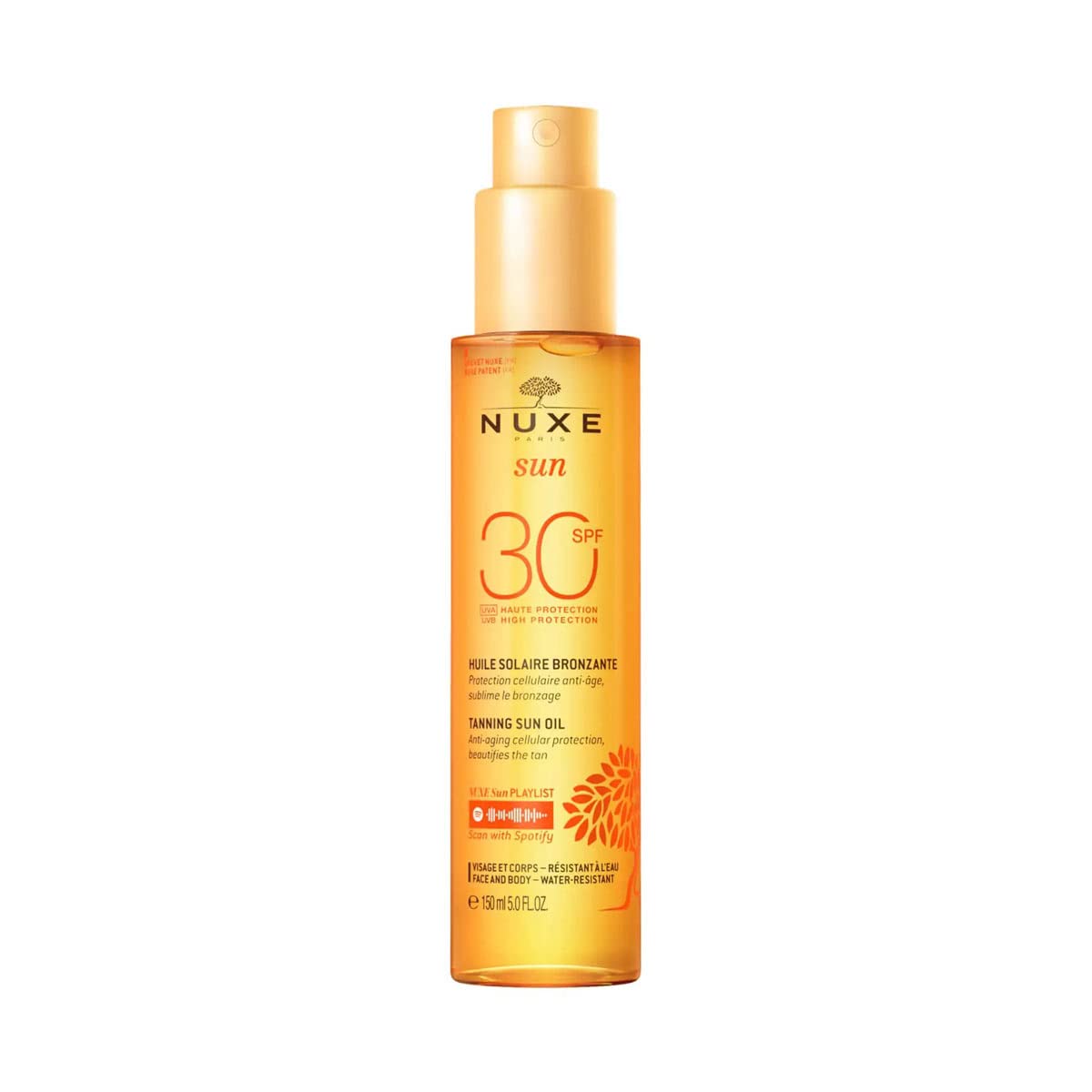 Nuxe Sun - Tanning Oil Face and Body 150 ml - SPF 30