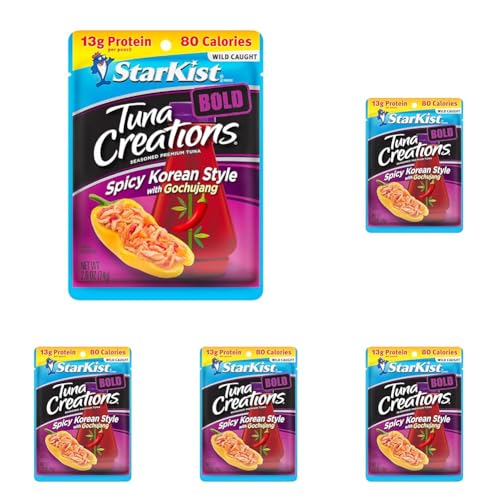 Image of StarKist Tuna Creations BOLD Spicy Korean Style with Gochujang - 2.6 oz Pouch (Pack of 5)