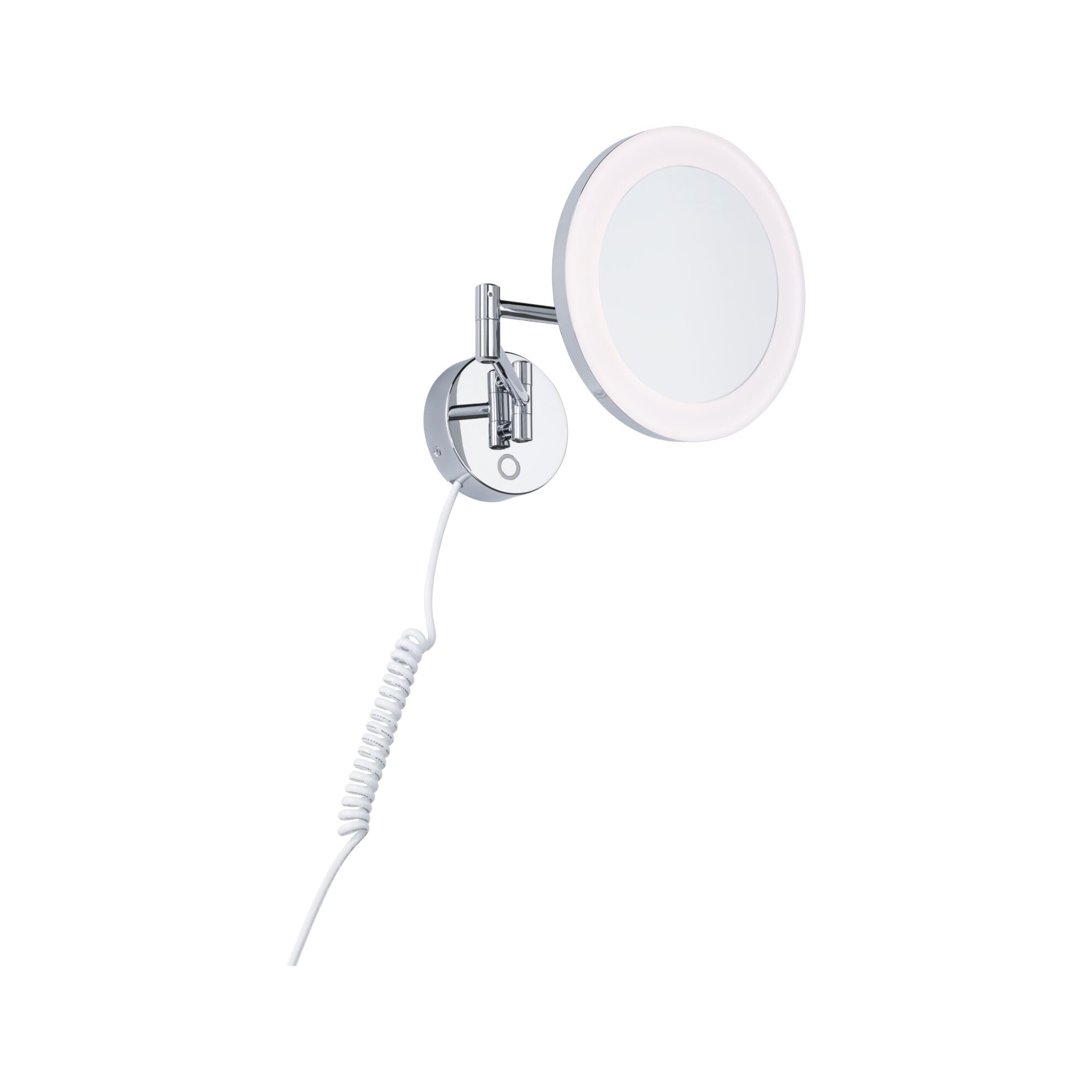 Paulmann 71148 LED Kosmetikspiegel Masua IP44 White Switch 55lm 230V 4W Chrom 3-fach Vergrößerung
