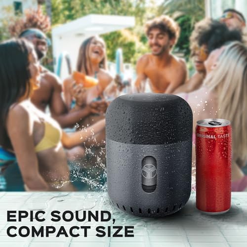 Miniatura 4 de TREBLAB Altavoz Bluetooth portátil HD-360 - Potente sistema de 5 controladores con subwoofer y 8 radiadores de graves, sonido envolvente de 360 ,