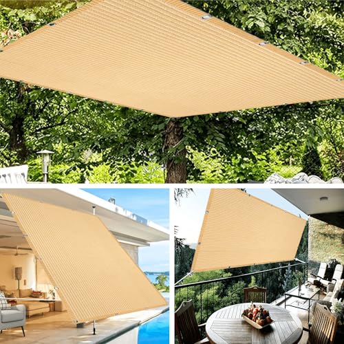 Voile ombrage 30 x 150 cm pour balcon et pergola