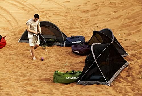 Lifesystems Expedition GeoNet Single Freestanding Mosquito Net With Waterproof Groundsheet and Lightweight Aluminium Tent Poles