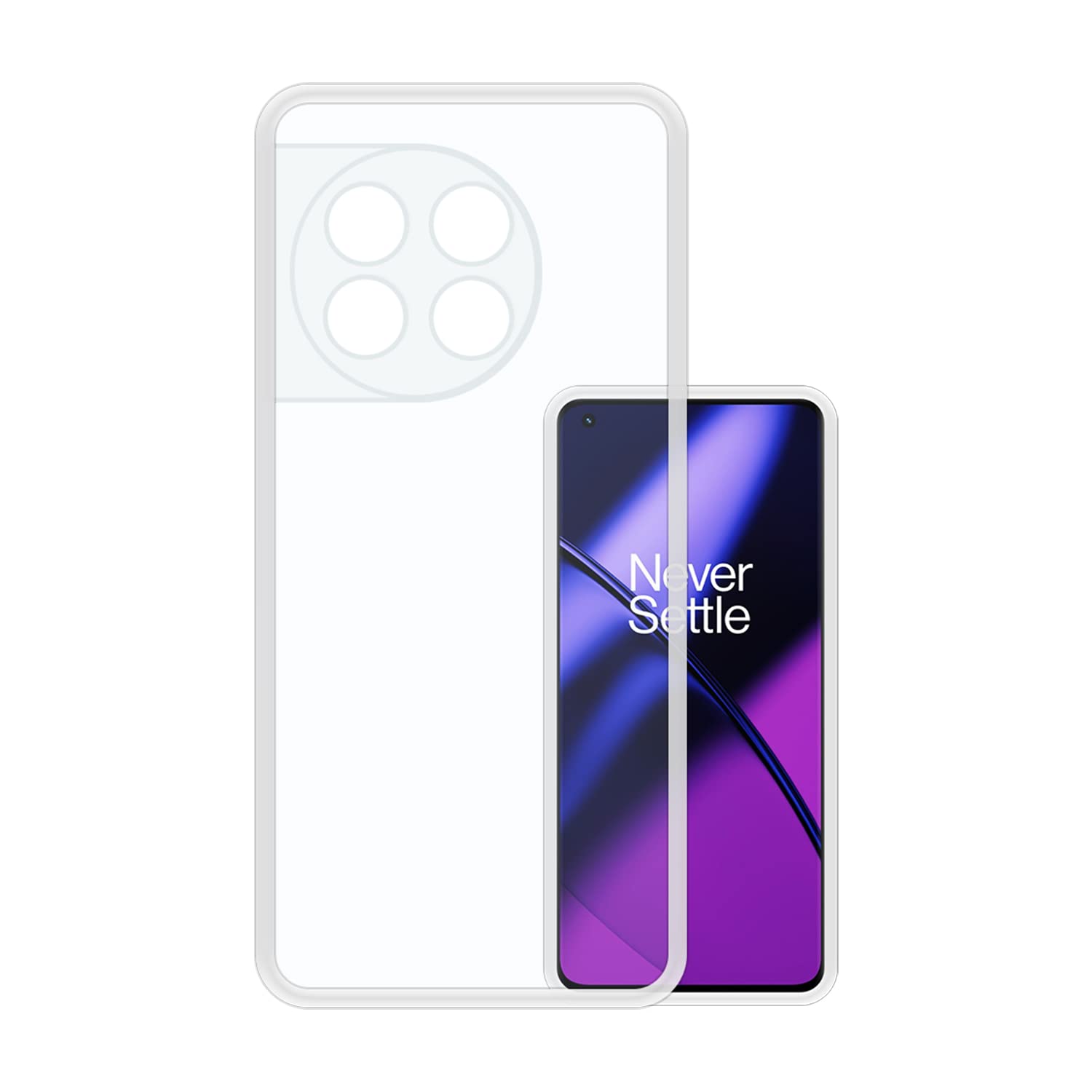 VIDO Transparent Back Case Cover for OnePlus 11 5G (Soft & Flexible & Camera Protection Back Case) (B0BTDQ64QW) Amazon Price History, Amazon Price Tracker