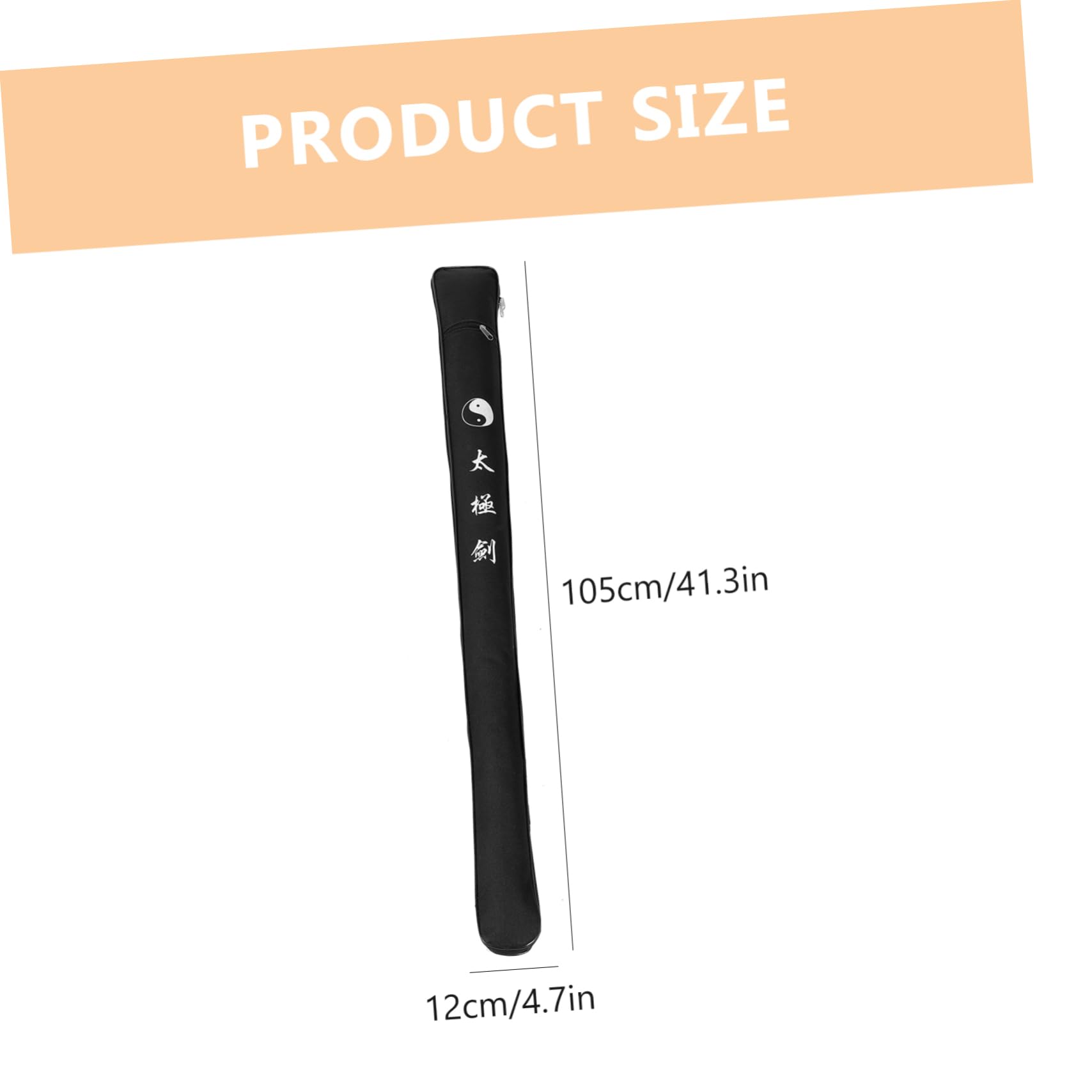 VANZACK Portable Taichi Sword Bag Oxford Cloth Storage Pouch for Japanese Swords Durable Carrying Case for Martial Arts for Practice and Travel