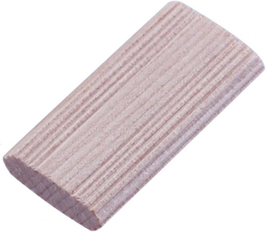 50Pcs Wooden Dowel Rod Block Square Connector Cork Wedge Wooden Shaft Solid Wood Tip Woodworking Furniture Splicing Accessories - (Color: 10 mm)