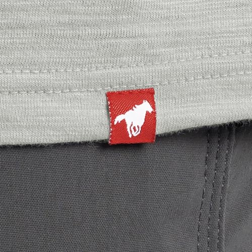 Wrangler Men's Short Sleeve Recycled Slub Pocket T-Shirt, Grey, Small - image 4