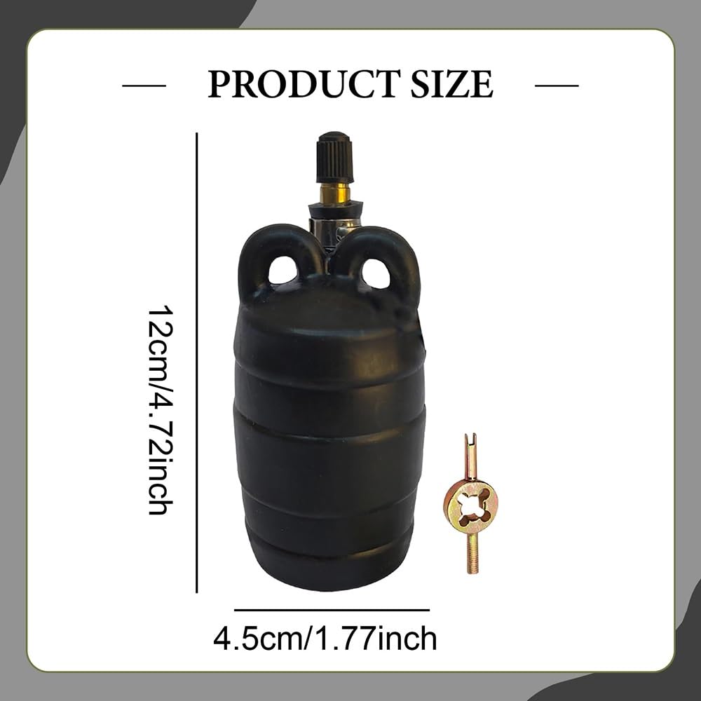 Bolsa de aire con tapón de tubería de inflado manual, bolsa de drenaje de alcantarillado de goma DN50-DN200, tapón de sellado hermético(DN50 Set)