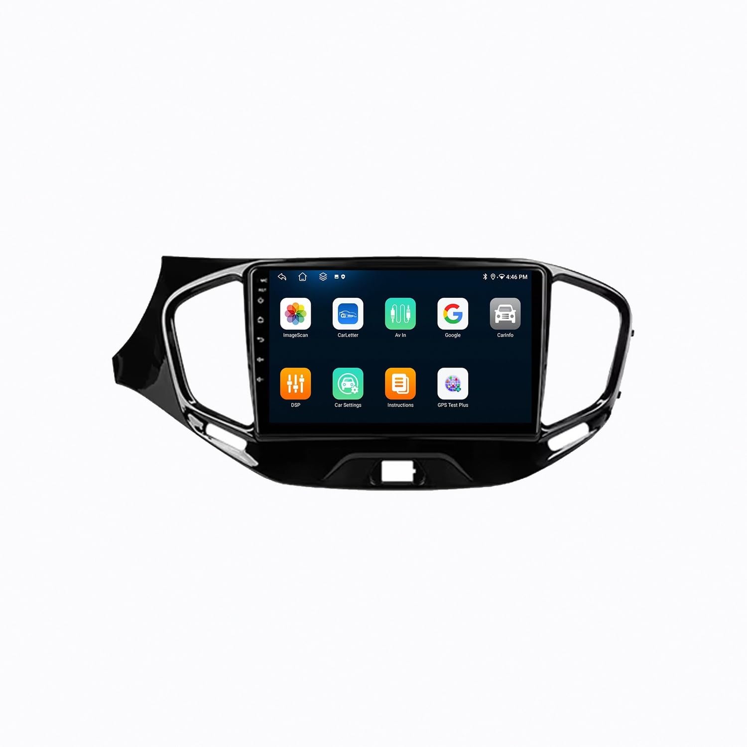 Drahtloses Tragbares Carplay Display für Lada Vesta Cross Sport 2015-2018 GPS Navigation, Bluetooth, Freisprecheinrichtung, Aux-Eingang, Lenkradsteuerung, 8 Kern 8G+256G