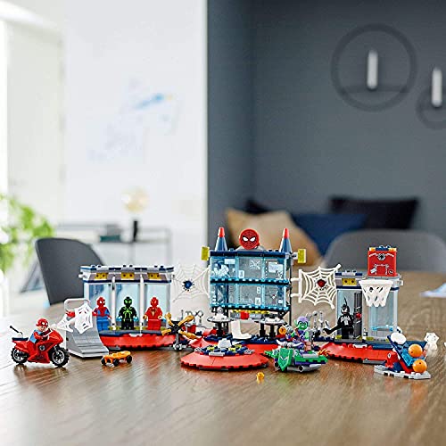 LEGO Marvel Spider-Man Attack on The Spider Lair 76175 Cool Building Toy - Image 4