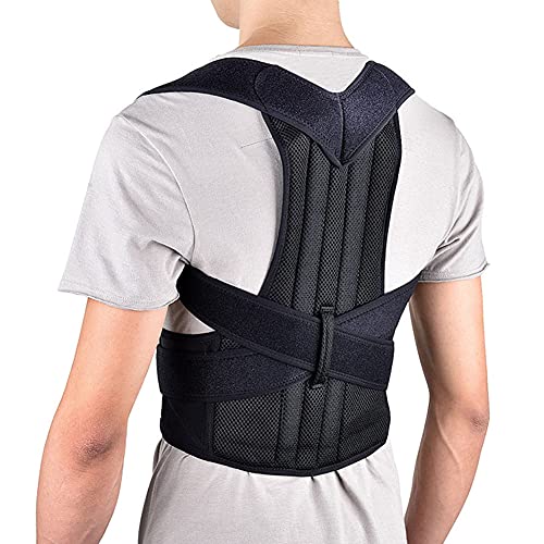 Soulagement bas du dos et épaules grâce au correcteur dorsal mixte réglable