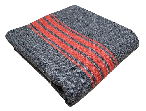 LNT France - 1 Couverture Rouge Épaisse de Protection de Meubles pour Déménagement, Transport et Stockage - Qualité Supérieure - 150x200 cm - 500 g/m² - Robuste- Fabrication Française