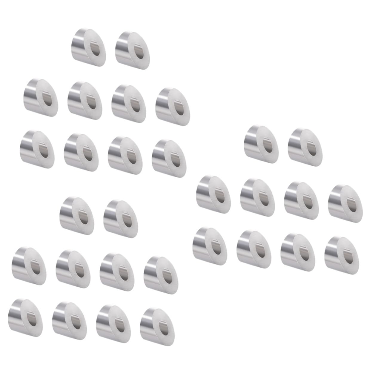 30pcs Angle Beveled Washer for Stainless Steel Cable Railing Projects Grade Washers for Stair Railing Brackets Weatherproof -Corrosive