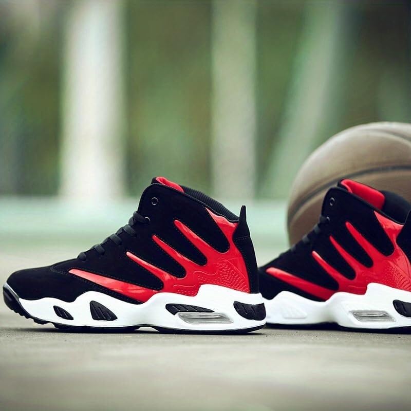 Zapatillas de baloncesto transpirables y resistentes para entrenamiento exterior 4
