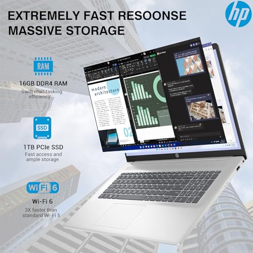 HP Essential 17 Laptop Touchscreen 17.3" HD+ Core i7 miniatura 5