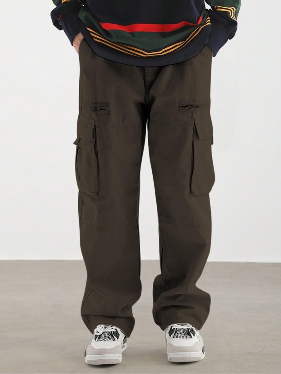 ZAFUL Men's Wild Cargo Loose Fit Casual Pants - Image 4