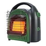 BLUU Propane Heater with Fan for Outdoor and Indoor Use 20,000 BTU with Thermostat, Heaters Great for Camping, Patio, Tent & Garage, Tip-Over & Overheat Protection for Safe CSA Compliance (Green)