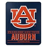 Northwest NCAA Auburn Tigers 50x60 Fleece Control DesignBlanket, Team Colors, One Size, 1COL031030022RET