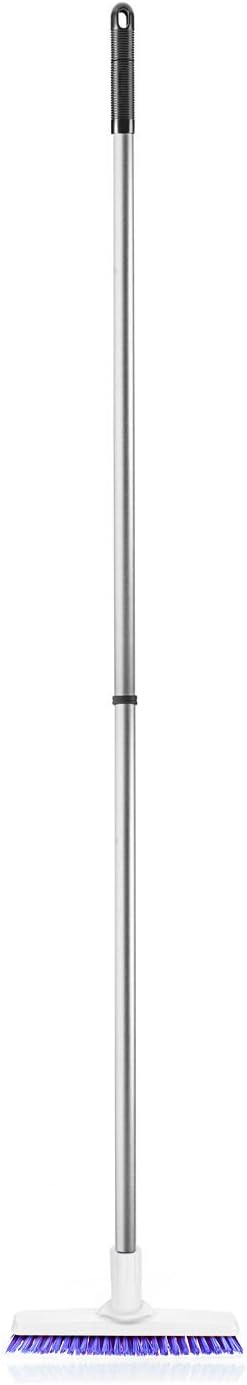 Fuller Brush Tile Grout E-Z Scrubber Complete– 9" V‑Trim Tile & Grout Brush – Deep Grime Cleaning Without Scratching – Perfect for Cleaning Hard to Reach Areas