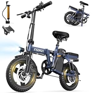 Folding Electric Bike for Adults Teens, Peak 1500W, 62 Miles Folding Electric Bike for Adults Teens, Peak 1500W, 62 Miles