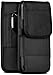 Produktbild moex Agility Case für Samsung Galaxy S5 Mini Hülle mit Gürtelschlaufe, Handy Gürteltasche Outdoor Handyhülle, Nylon Gürtel Handytasche, robuste Schutzhülle mit Karabiner, Schwarz