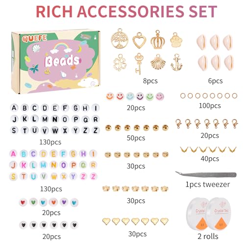 Perles de rocaille avec accessoires et breloques pour ne plus manquer d'idées bijoux - 3