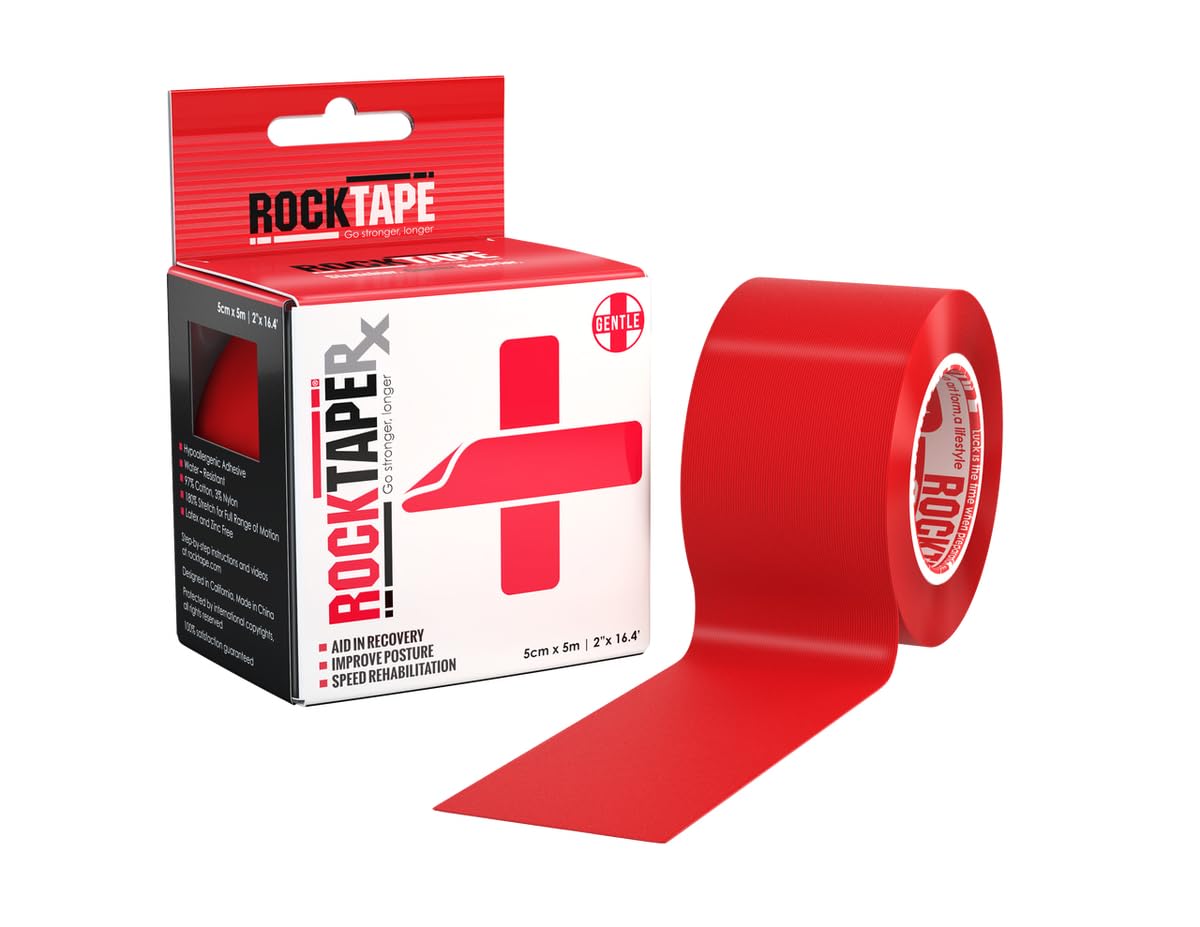 RockTape Original 2-Inch Water-Resistant Kinesiology Tape