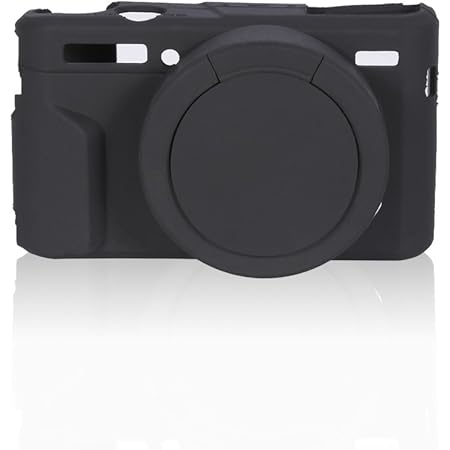 Coque Avec Capuchon Objectif Amovible Étui En Silicone Souple Pour Canon Powershot G7 X Mark III - Protection Et Style ! Accessoire G7X Mark III Anti-rayures