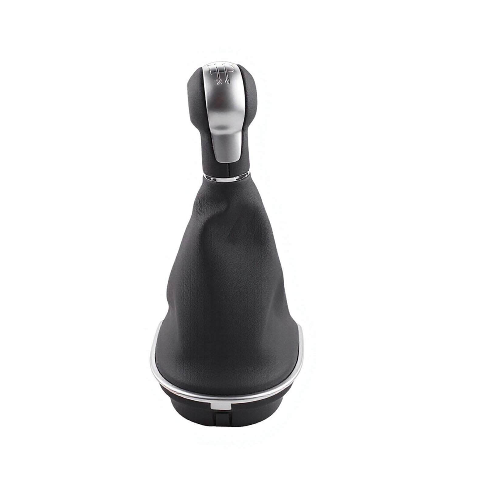 SRVSQTPTVK Car Shift Knob for Seat for Altea 2004-2012 for Leon II 2005-2012 for Toledo III 2004-2009 Manual Gear Shift Knob PU Gaiter Boot 5/6 Speed(5 Speed)