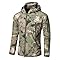 Veste Tactique Femme Militaire Airsoft Softshell Doublée Polaire à Capuche Outdoor Randonnée Chasse Manteau Hiver Blouson Imperméable Respirant Manteau Avec Capuche Parka De Cyclisme Veste