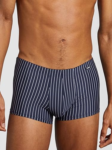 Skiny Herren Cotton Multipack 086001 Hipster, Crownbluestripe Selection, S EU