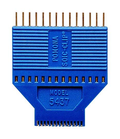 Clip de test IC, SOJ, SOIC, 1,27 mm, 28 broches, clips de test IC, Qté.1 | 5437