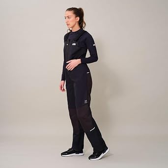 GILL Womens OS3 Coastal Sailing Trousers - Waterproof, Breathable & Stain Repellent (Black, 10)