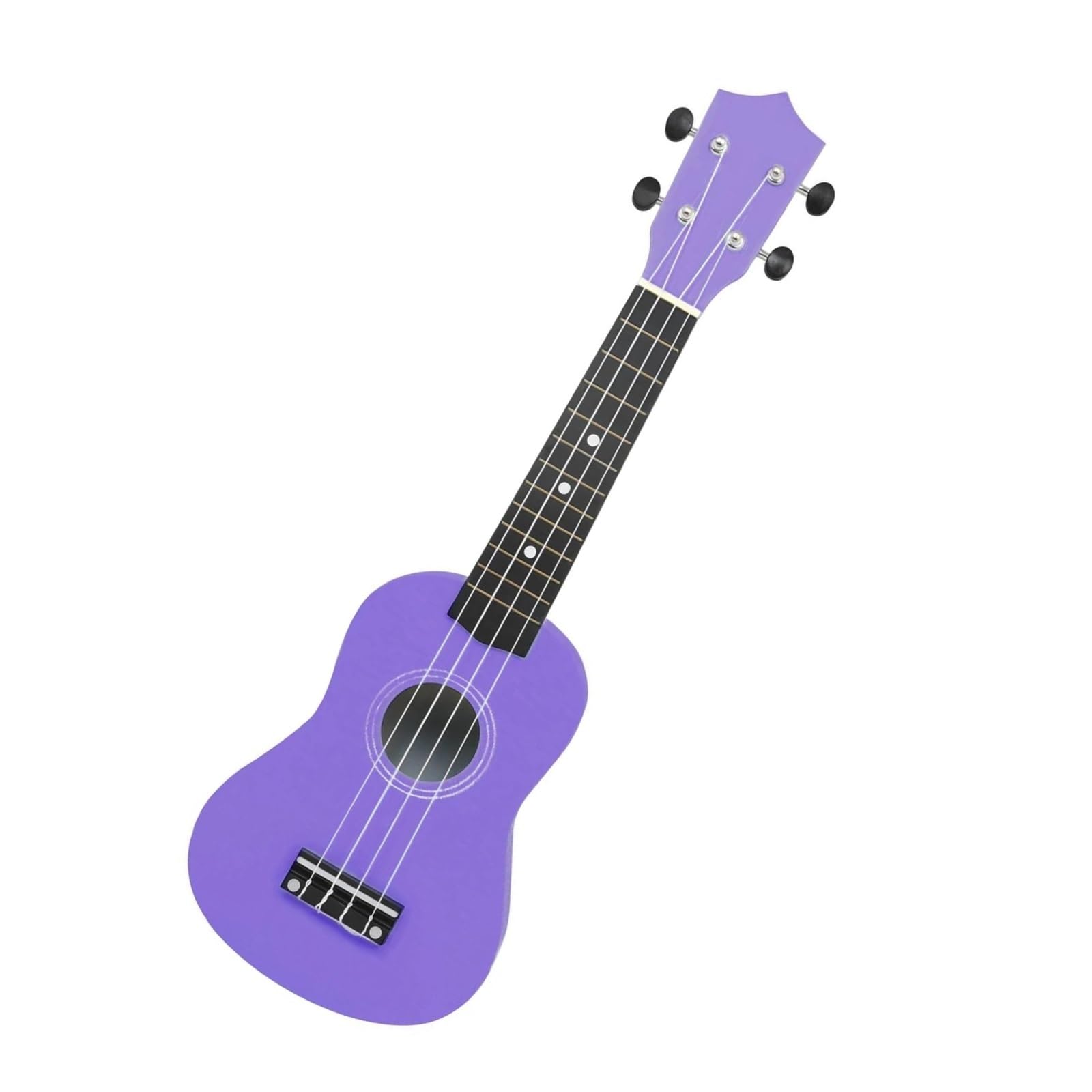 21 Calowy Zestaw Gitarowy Ukulele Sopran Dla Początkujących Z Czterema Strunami Ukulele Dla Dorosłych(Purple)