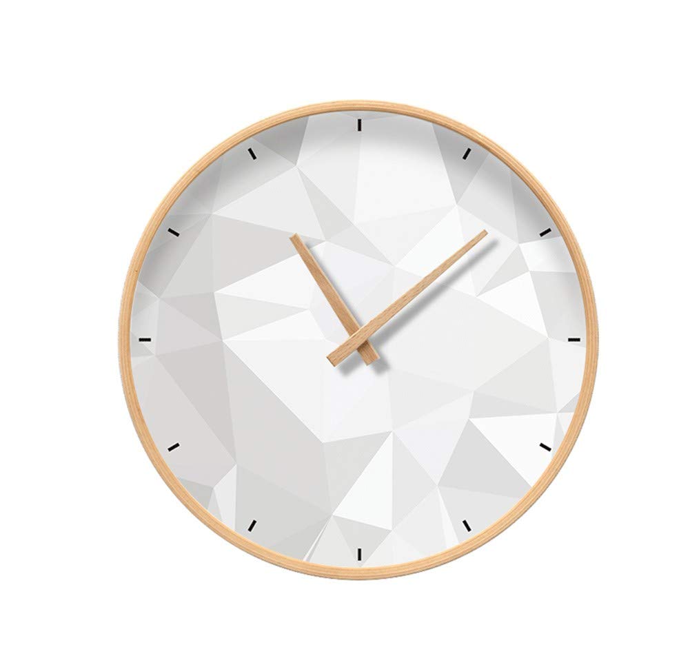 Horloge murale moderne ronde de 30cm pour salon
