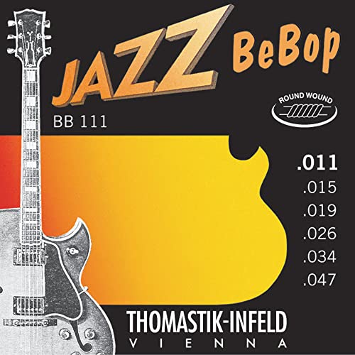 Thomastik-Infeld Jazz BeBop Electric Guitar Strings BB111 - Roundwound Set