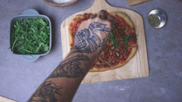 Paletta Per Pizza Dolce Mare In Alluminio Riciclato Con Manico In Bambù XXL, 85 Cm, Lavabile E Con Anello Per Appendere, Garanzia 30 Anni