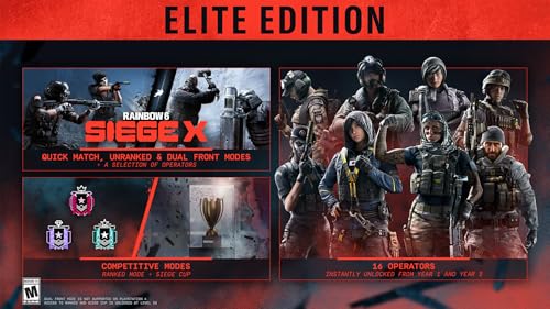 La mejor selección de Rainbow six siege xbox one para comprar hoy. 2 Imagen adicional