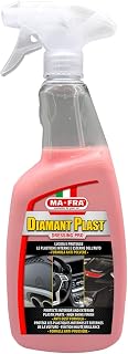 Ma-Fra, Diamant Plast Dressing Pro Renews, Polishes and Protects Car Interior and Exterior Plastics with Carnauba Wax 750ml Non-Greasy Dust Formula