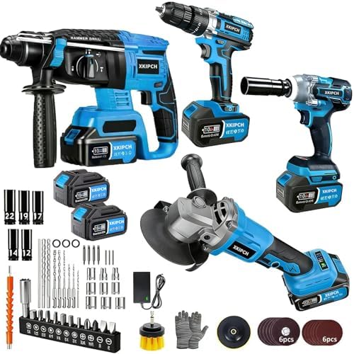 Kit de Herramientas El?ctricas Inal?mbricas Taladro Inal?mbrico