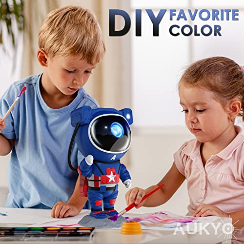 Aukyo Astronaut Star Projector - Galaxy Projector Light, Remote Control Spaceman Night Light With Timer, For Gaming Room, Home Theater, Kids Adult Bedroom Decor Aesthetic, Birthday, Valentine's Day #TOP5