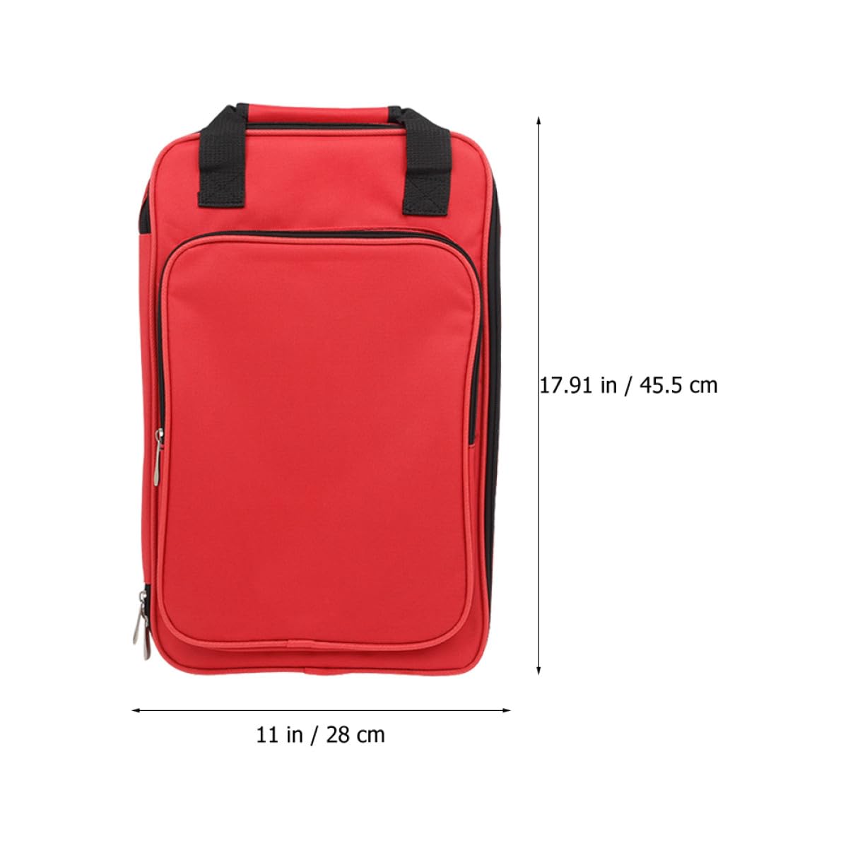 GALPADA Bolsa Organizadora de Mazos para Percusión Compacta y Ligera Soporte Ergonómico y Correas Ajustables Adecuado para Transporte Fácil en Conciertos y Prácticas