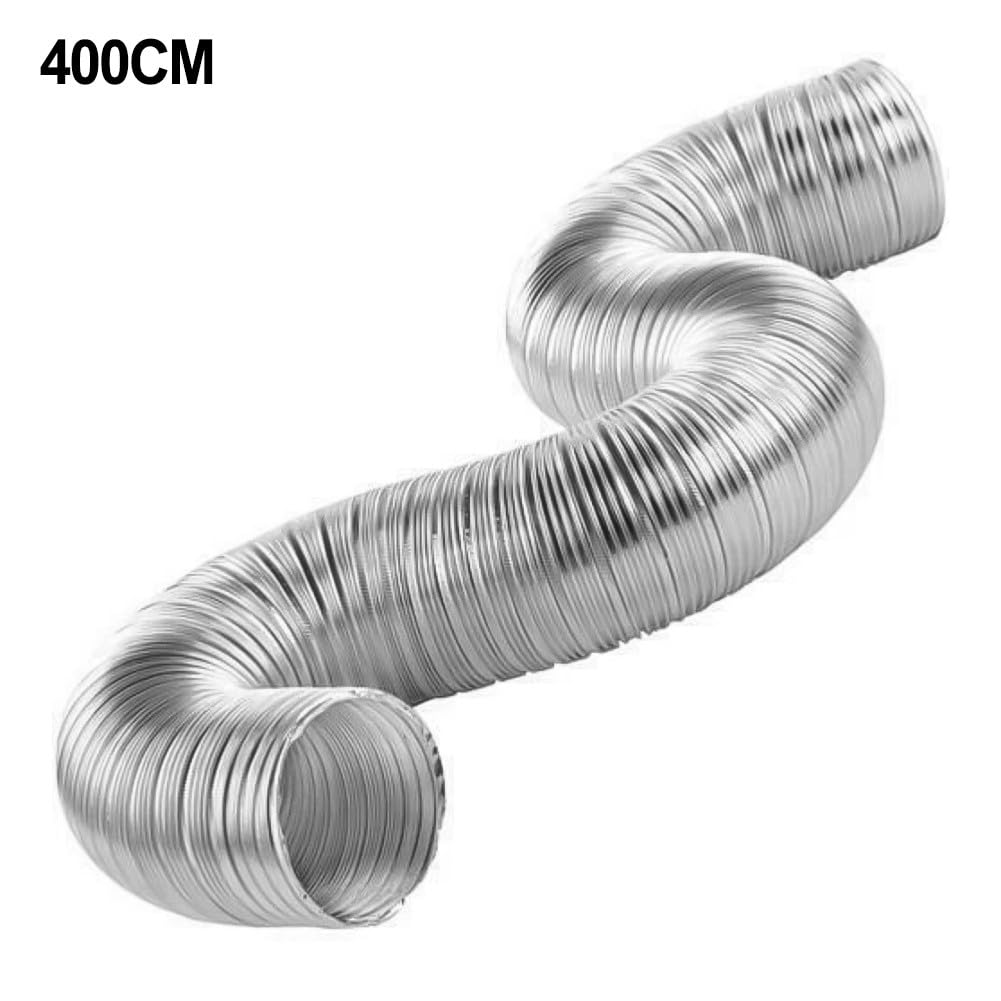 Tubo di condotta dell'aria calda da 75 mm, tubo riscaldante ignifugo a doppio strato in alluminio per sistemi di riscaldamento diesel