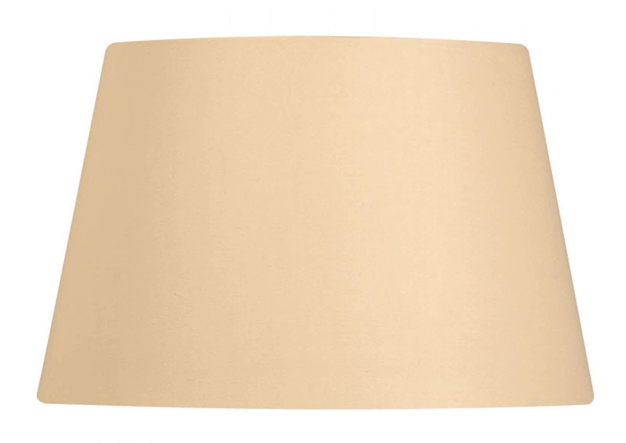Oaks Lighting S901/12 BE 12-inch Cotton Drum Shade, Beige