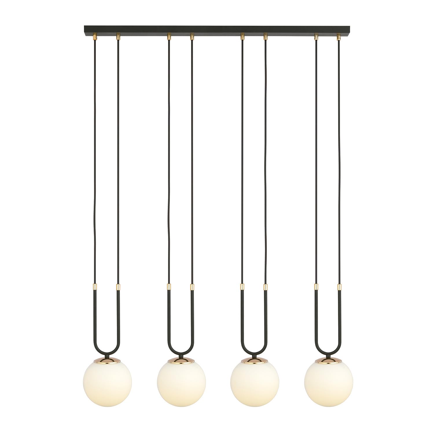 EMIBIG LIGHTING GLAM 4 BLACK/OPAL