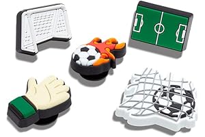 Lionel Messi Croc Soccer Charm