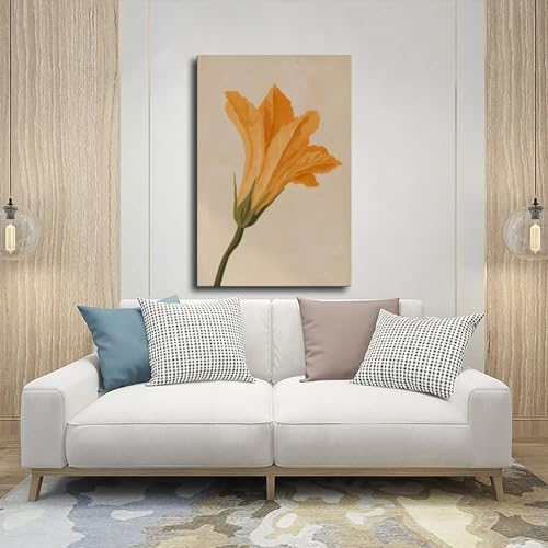 Tableau lys orange de qualité supérieure en grand format 61x91cm - 5